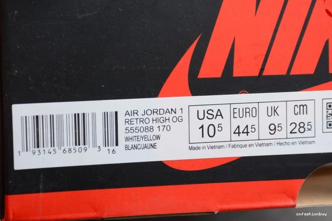 1 Jordan Air 555088-170 First High Class Retro Flight OG 1120